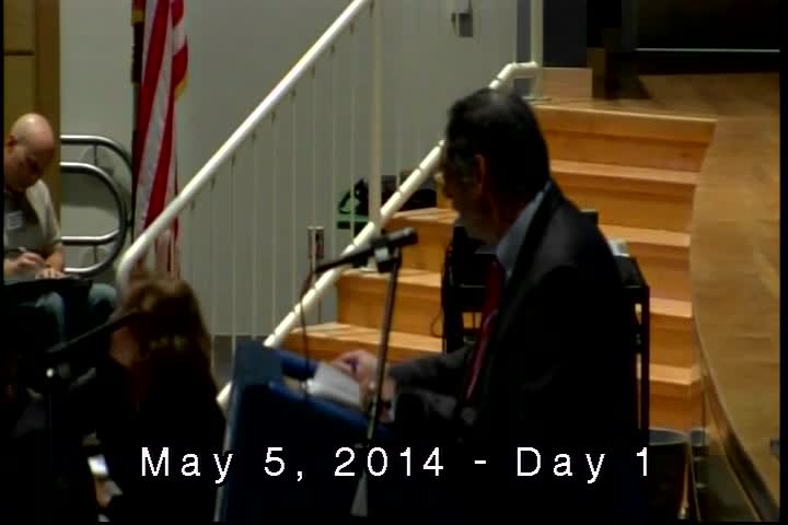 Annual Town Meeting - 5/5/14