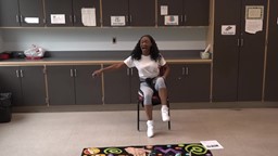 Navigate to Get Active: Rondae Drafts - Hip Hop Chair Exercise