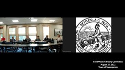 Navigate to Solid Waste Advisory Committee - 8/25/22