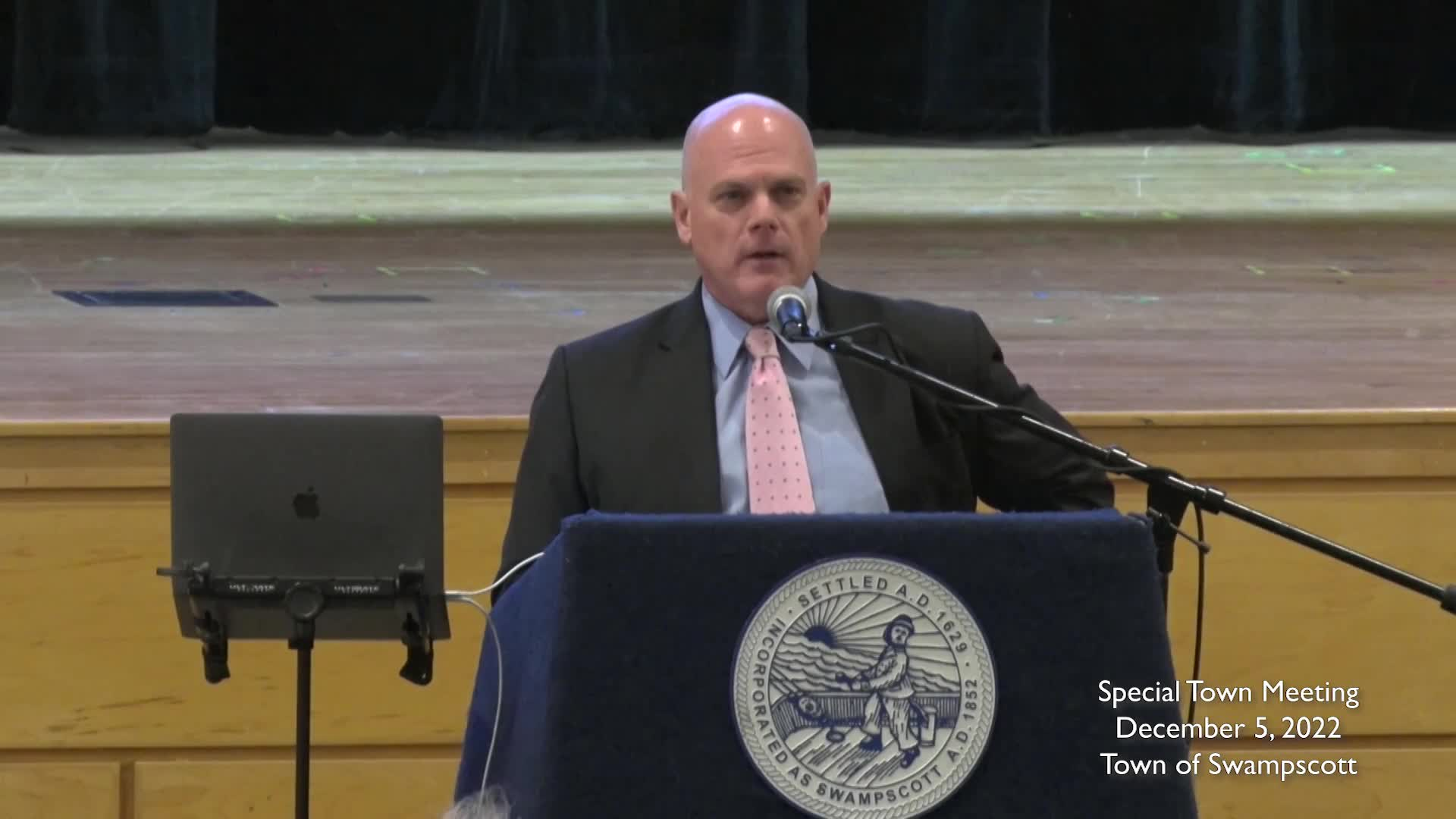 Special Town Meeting - 12/5/22