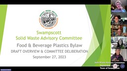 Navigate to Solid Waste Advisory Committee - 9/27/23